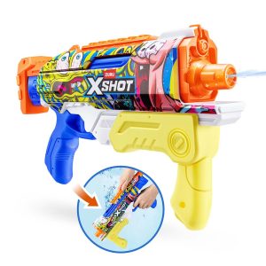 S001-XSHOT WATER-FAST FILL SKINS-SERIES 1-SPONGEBOB HYPERLOAD-OPEN BOX,6PCS/CTN