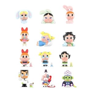 Pop Mart CRYBABY x Powerpuff Girls Series Figures Mystery Blind Box (One Random Piece) (CDU12PCS)