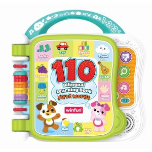 110 Bilingual Learning Book - First Words
English - French