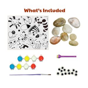 4M - KidzMaker - Magical Animal Rock Painting