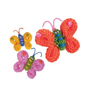 4M - Little Craft Kits - French Knit Butterfly