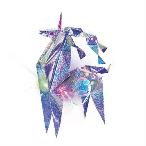 4M - KidzMaker - Light Up Unicorn Origami