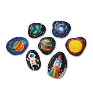 4M - KidzMaker - Space Rock Painting (Glow In The Dark)