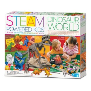 4M - Steam Powered Kids - Dinosaur World