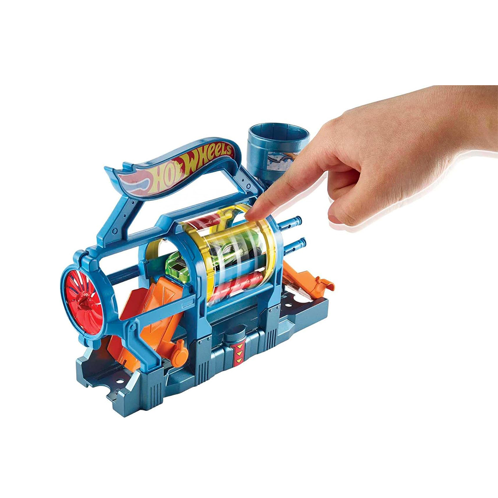 Mattel Hot Wheels City Turbo Jet Car Wash With 1 Die-Cast Toy Car in 1:64 Scale - Image 6
