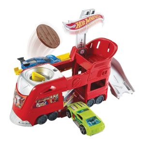 Mattel Hot Wheels City Dine & Dash With 1 Die-Cast Toy Car in 1:64 Scale