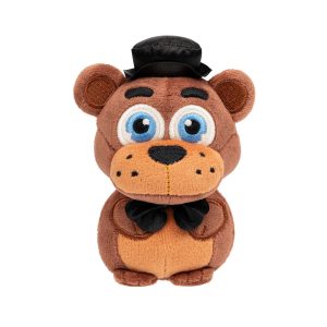Jazwares Games: Five Nights at Freddys - Classic Freddy Mini Plush (Eyes Glow In The Dark) (4 Inch) (FNF0046)