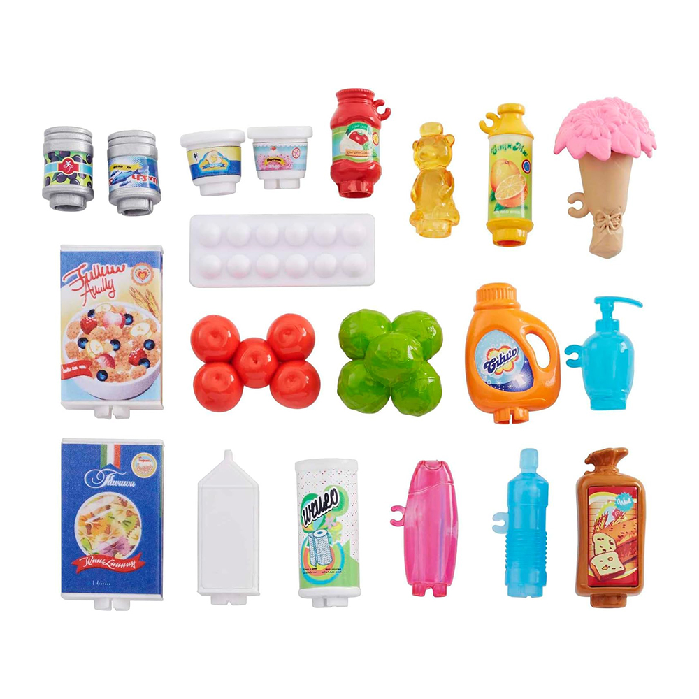 Mattel Barbie Doll And Supermarket Playset With 25 Grocery Store And Food-Themed Accessories - Image 3