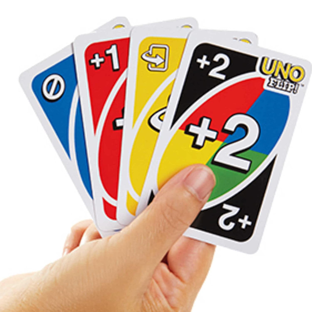 Mattel UNO Flip! Card Game With Double-Sided Deck For Families & Game Nights - Image 6