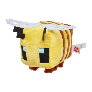 Mattel Minecraft Plush Dolls 8-in Plush Dolls, Bee (CDU6PCS) (HBN41 Group HBN39-967R)