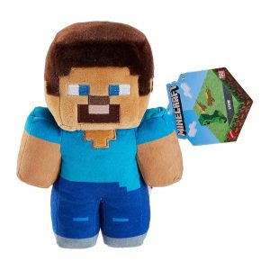Mattel Minecraft Plush Dolls 8-in Plush Dolls, Steven (CDU6PCS) (HHG11 Group HBN39-967R)