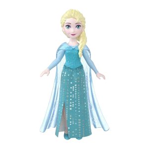 Mattel Disney Frozen Small Doll, Elsa in Blue Dress (CDU8PCS)