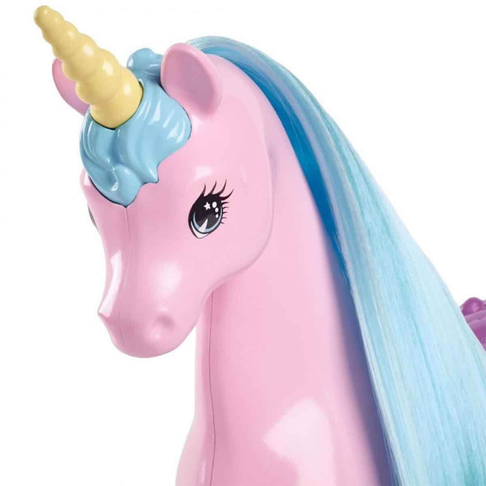 Mattel Barbie Doll & Unicorn Fantasy Playset, Magical Adventure - Image 5
