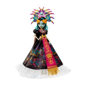 Mattel Monster High Skelita Calaveras Collectible Doll, Día De Muertos 2025, Aztec-Inspired Gown