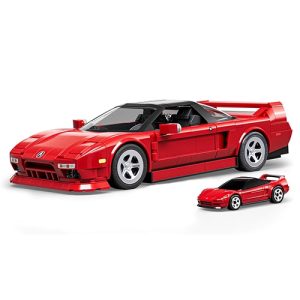 Mattel Brick Shop (Elite) Hot Wheels ’90 Acura Nsx Building Toy (876 Pieces), For Collectors