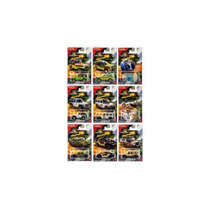 Mattel - Matchbox - Jurassic World Car Or Truck 1:64 Scale Die-Cast Vehicle