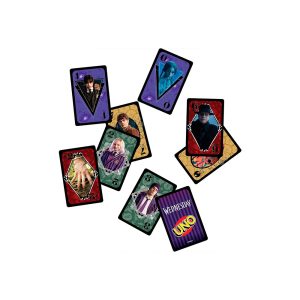 Mattel UNO Wednesday Card Game