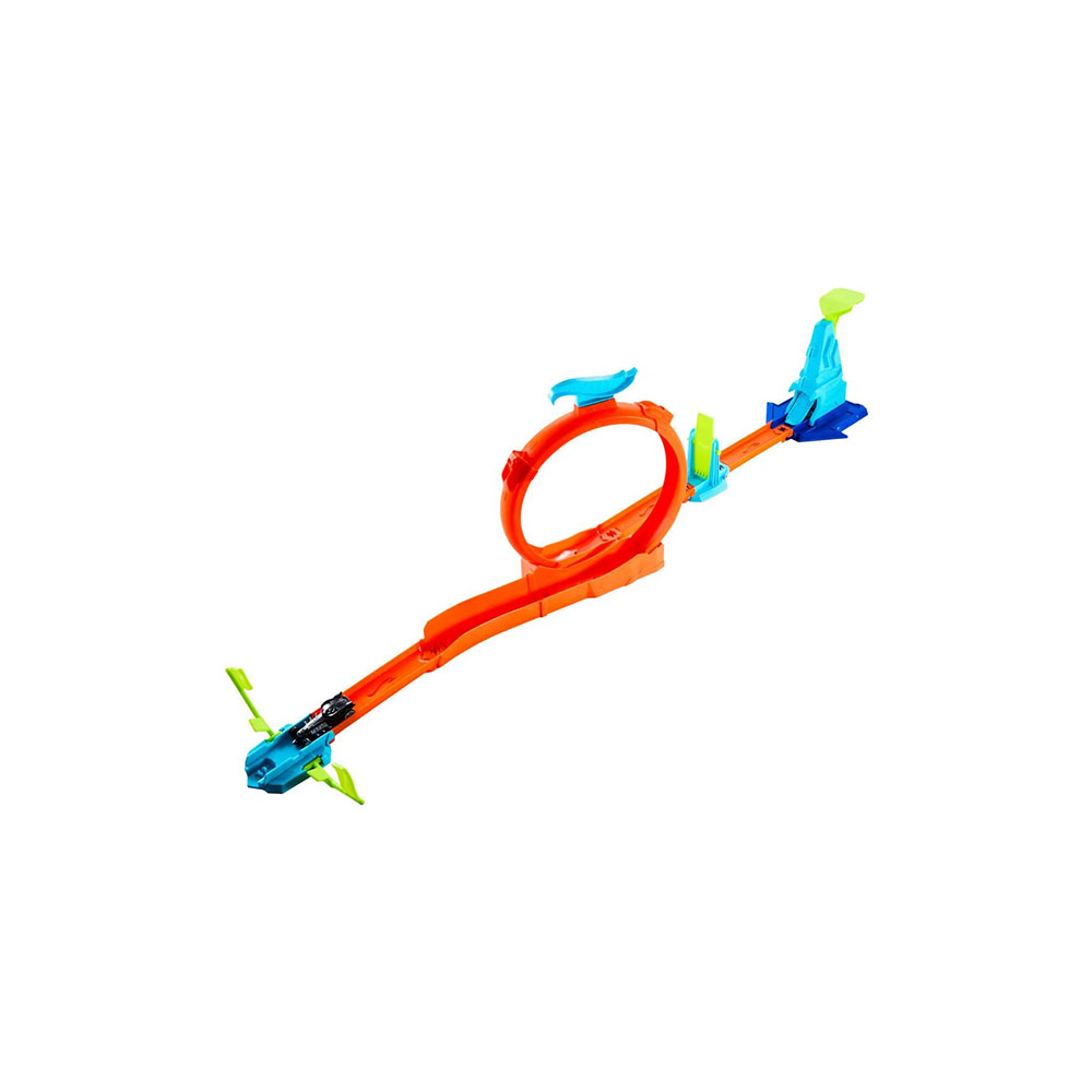 Mattel Hot Wheels Champion Stunt Tracks, Loops Flag Finish (JHK76) - Image 3