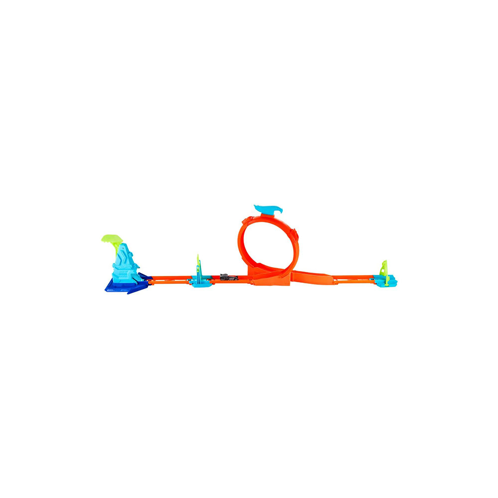Mattel Hot Wheels Champion Stunt Tracks, Loops Flag Finish (JHK76) - Image 4