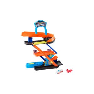Mattel Hot Wheels Speed Snap Transforming Stunt Garage