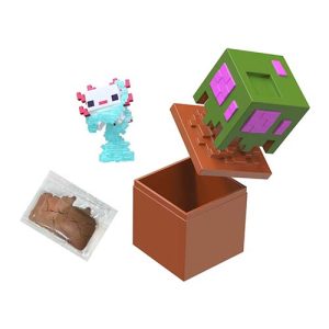 Mattel Minecraft Mini Mode Mining, Sand Bloom Blocks - Azalea HTK99