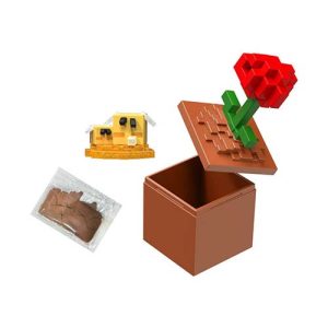 Mattel Minecraft Mini Mode Mining, Sand Bloom Blocks - Poppy HTK99