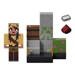 Mattel Minecraft Craft-a-Block, Redstone Charged 2-Pack - TrapperS Tripwire GTT53