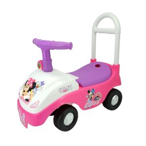 Kiddieland - Cartoon Animations: Disney - Mickey Mouse & Friends - My First Foldable Lights N Sounds Minnie Ride-On