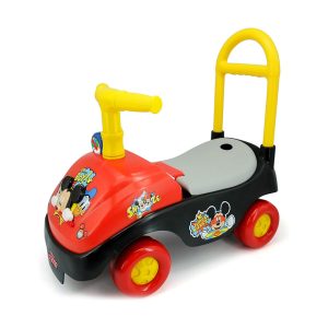 Kiddieland - Cartoon Animations: Disney - Mickey Mouse & Friends - My First Foldable Lights N Sounds Mickey Ride-On