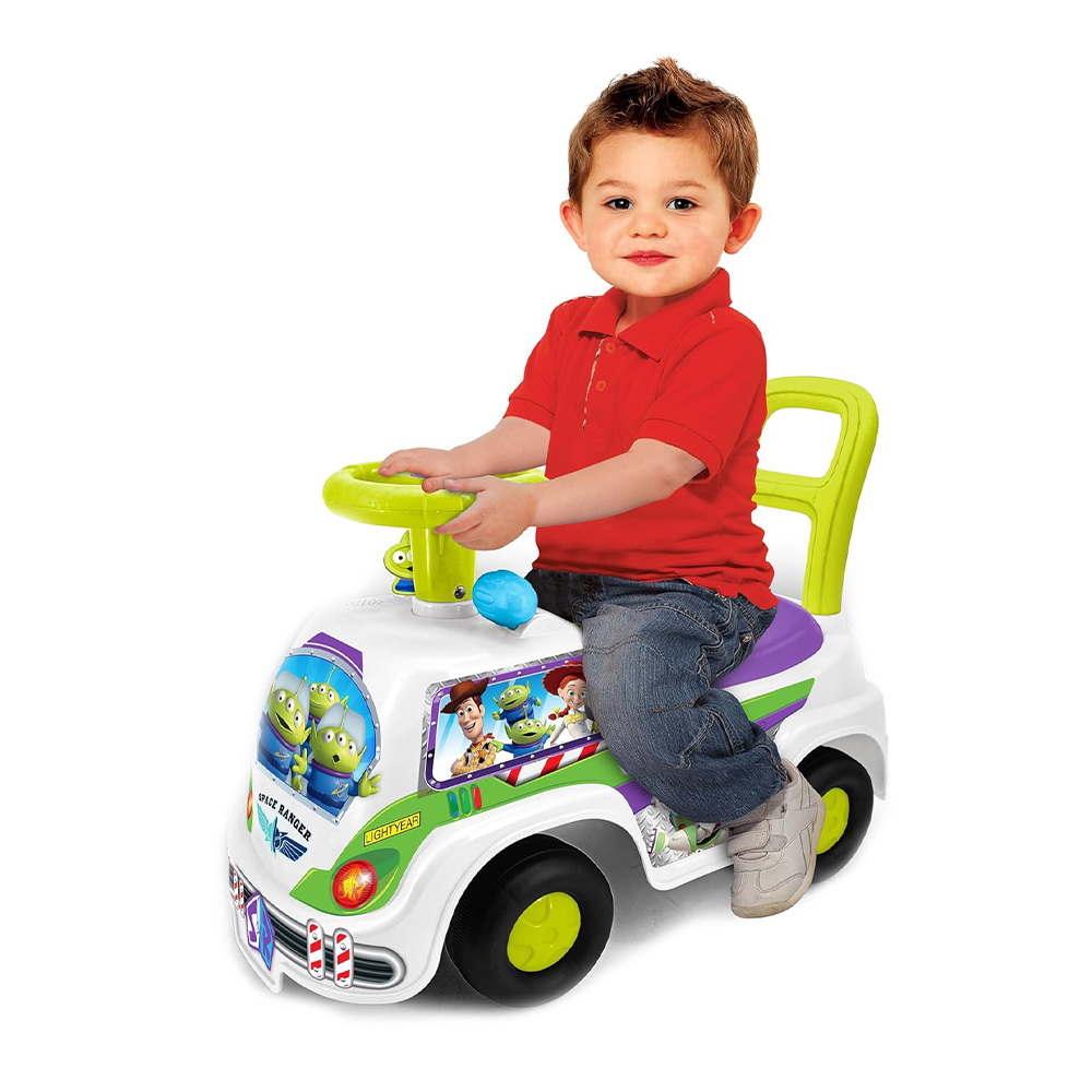 Kiddieland - Cartoon Animations: Disney - Toy Story - Lights N Sounds Buzz Lightyear Space Adventure Ride-On - Image 6