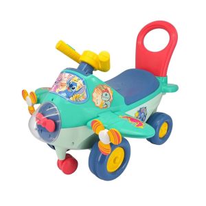 Kiddieland - Cartoon Animation: Disney - Lilo & Stitch - Lights N Sounds Stitch Animated Activity Plane
