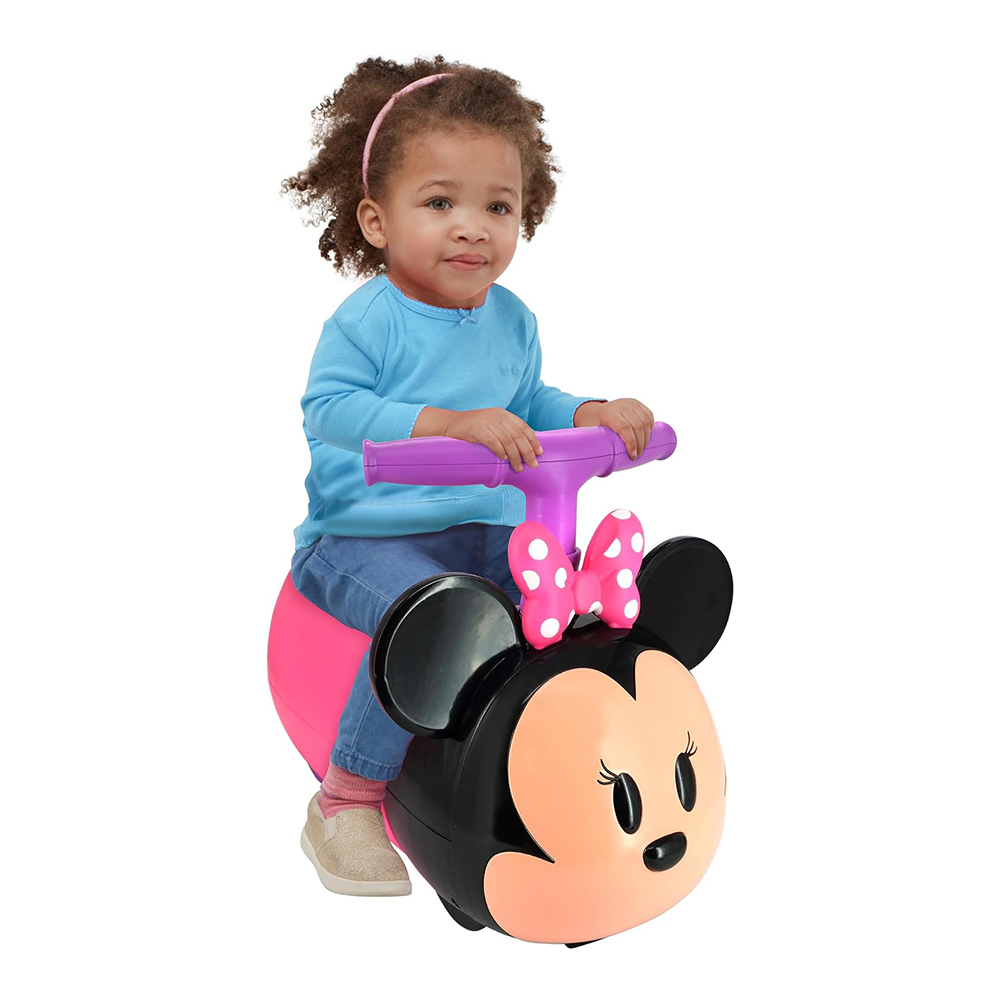 Kiddieland - Cartoon Animations: Disney - Mickey Mouse & Friends - Lights N Sounds Minnie Zoom Ride On - Image 8