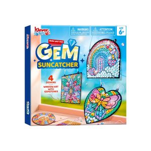 Klever Kits - Gem Suncatcher Window Art with Gemstones
