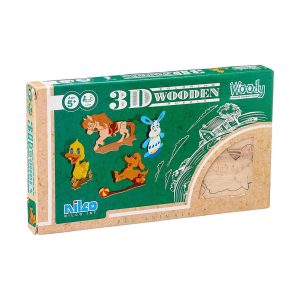 Woody Puzzle Animals