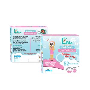 Gibo flash card learn to feelings