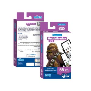 Disney Flash card Starwars multiplication