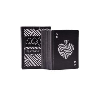 Premium nilco playing cards black