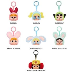 Pop Mart - Crybaby x Powerpuff Girls Series-Vinyl Face Plush Mystery Blind Box (One Random Piece) (CDU6PCS)