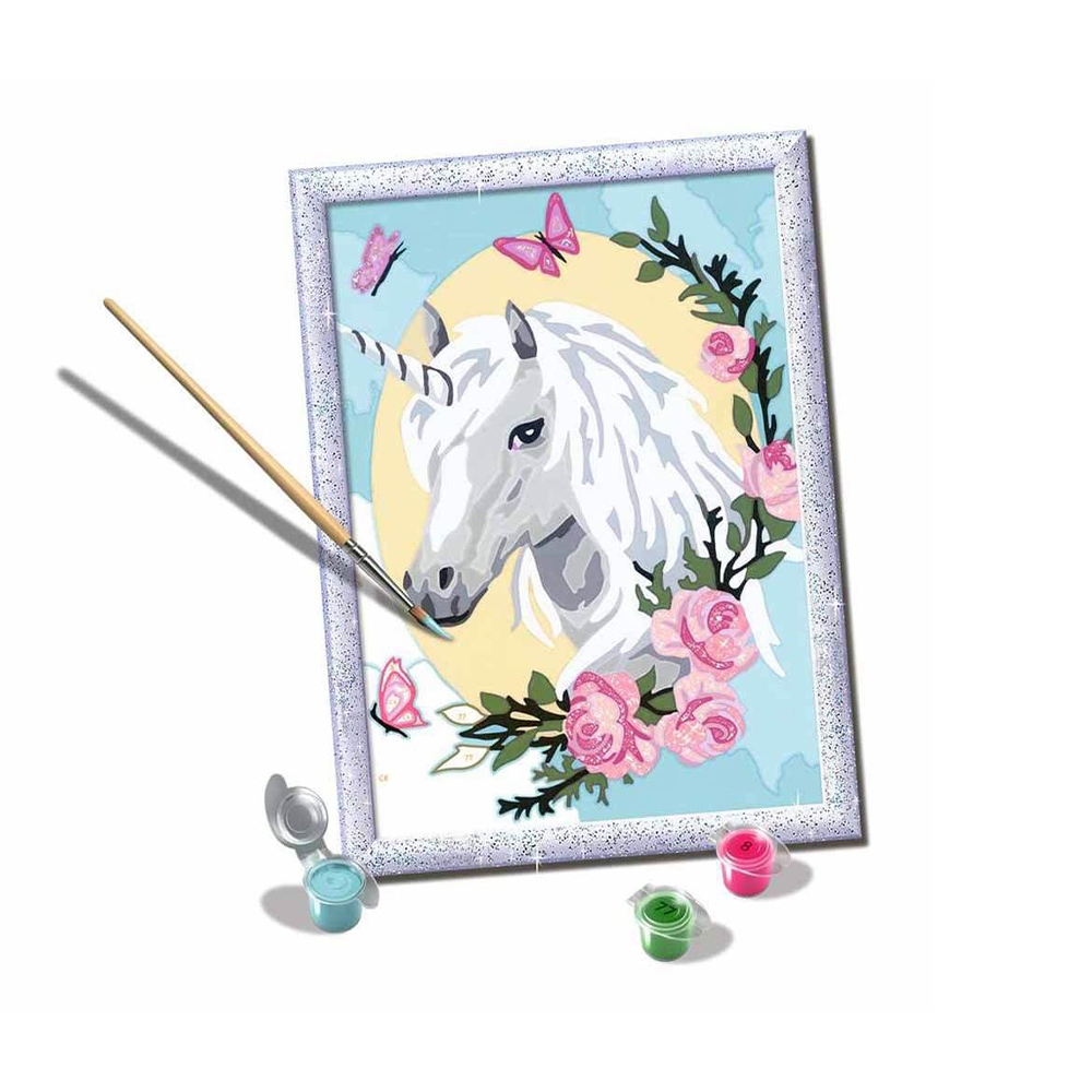 Ravensburger CREART Unicorn Portrait 18 x 24 cm - Image 3
