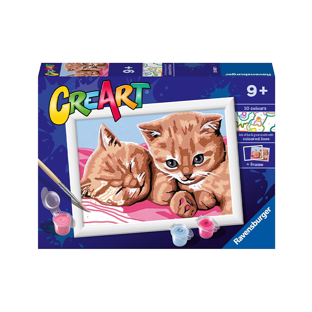 Ravensburger CREART Feline Friends 18 x 13 cm - Image 2