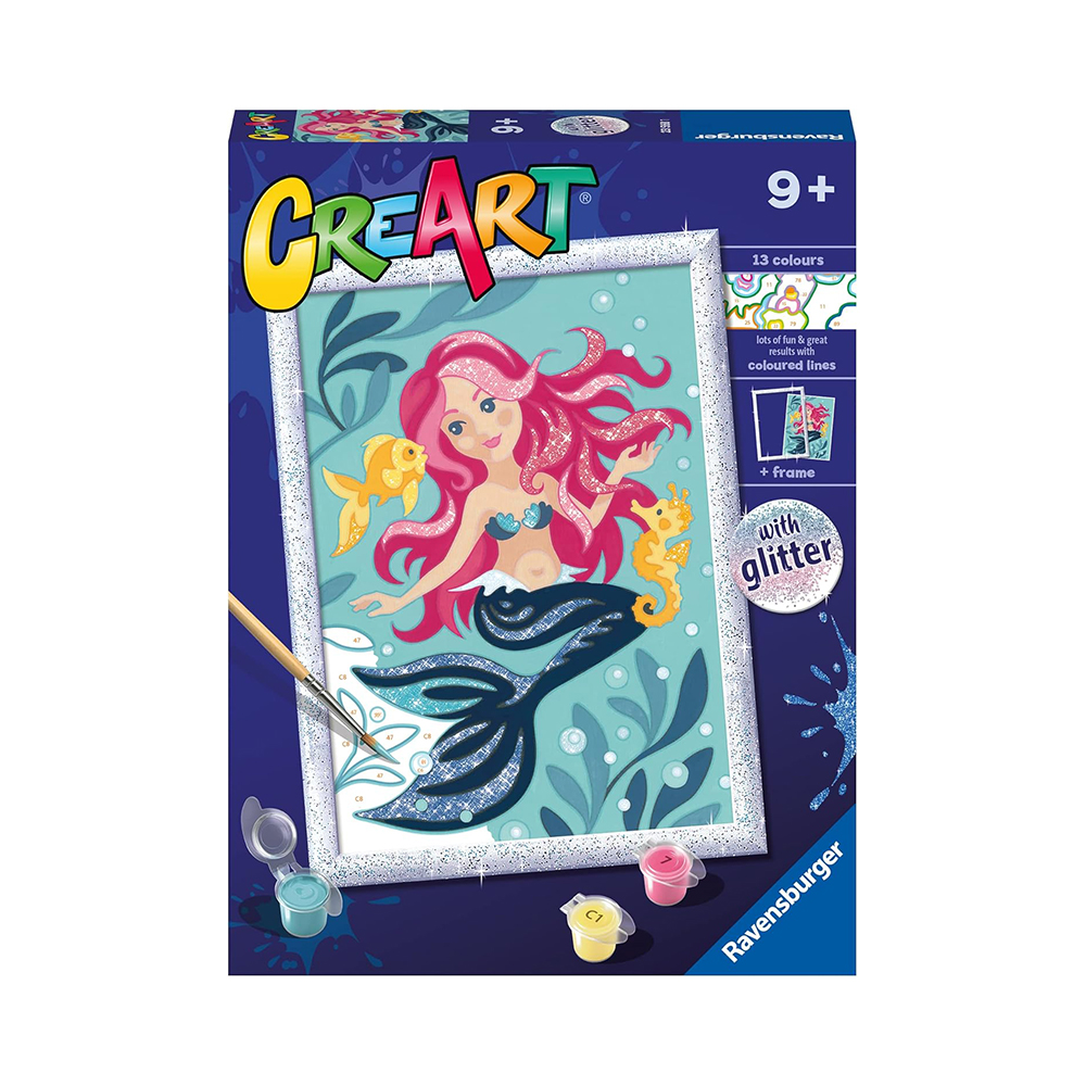 Ravensburger CREART Enchanting Mermaid 18 x 24 cm - Image 2
