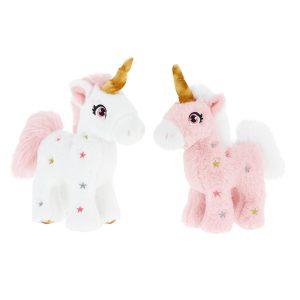 Keel Toys - Keeleco: Standing Pink Unicorn Plush 16cm (2 Assorted)