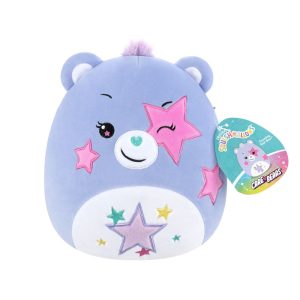 Jazwares Squishmallows - Core Cartoon Animation: Care Bears - Dazzling Star Bear (10 Inch) (SQCB00135)