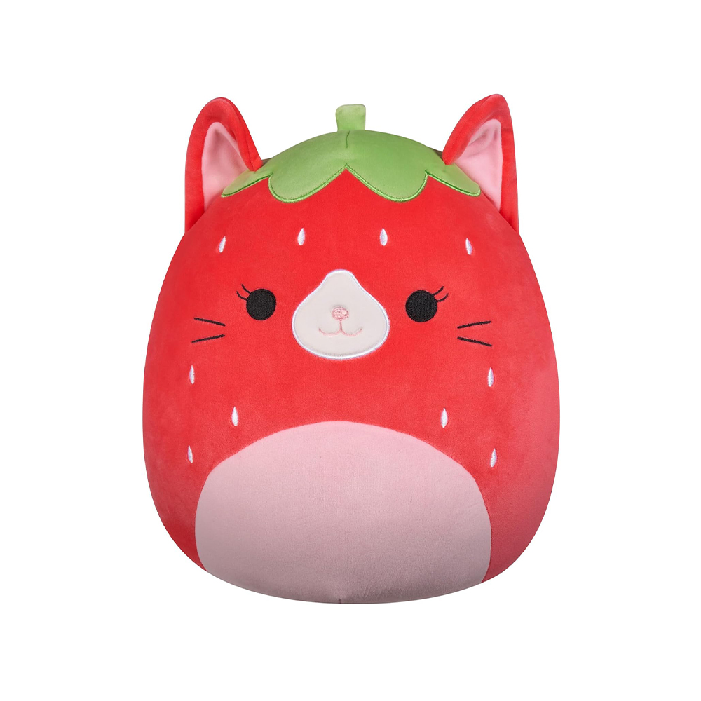 Jazwares Squishmallows - Core: Fusion Squad - The Strawberry Bear - Romeo (12 Inch)