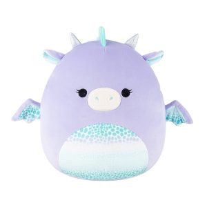 Jazwares Squishmallows - Core: Fantasy Squad - The Purple Dragon - Drow (12 Inch) (SQCR04130)