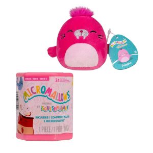Jazwares Squishmallows - Micromallows: Blinds Stuffed Animal Series 4 (One Random Piece) (CDU24PCS) (2.5 Inch)