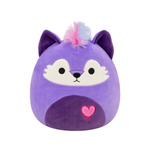 Jazwares Squishmallows - Core: Seasonal Squad - the Purple Girly Goth Wolf Yoshimi (7.5 Inch)