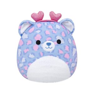 Jazwares Squishmallows - Core: Seasonal Squad - the Purple Patterened Leopard Noam (7.5 Inch)