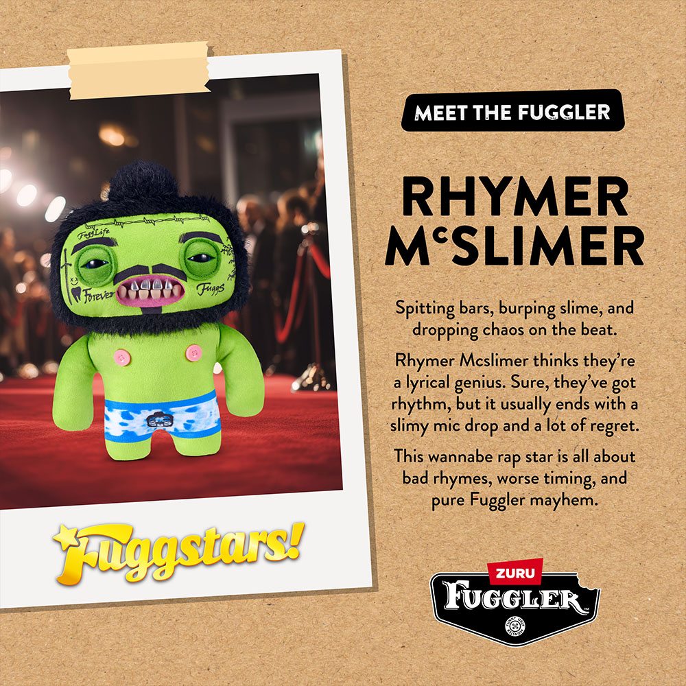 ZURU - Fuggler - Fuggstars Rhymer McSlimer (9 Inch) - Image 4