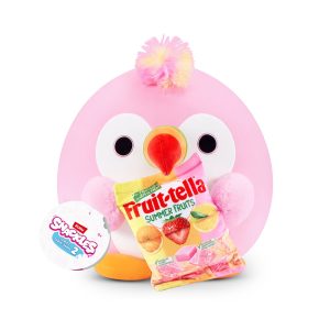ZURU - Snackles Series 2 The Parrot Sally with  Fruit-Tella Plush (8 Inch)